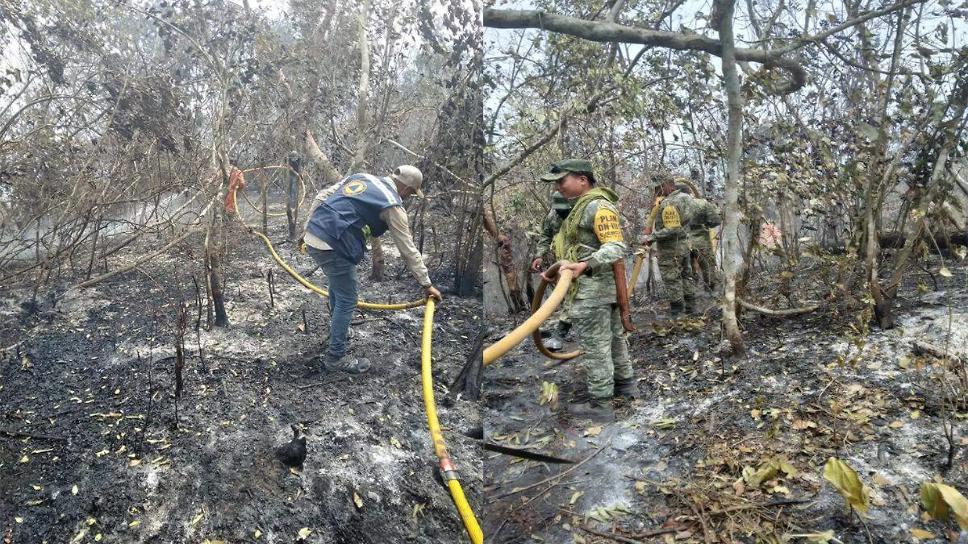 Incendio en Papantla